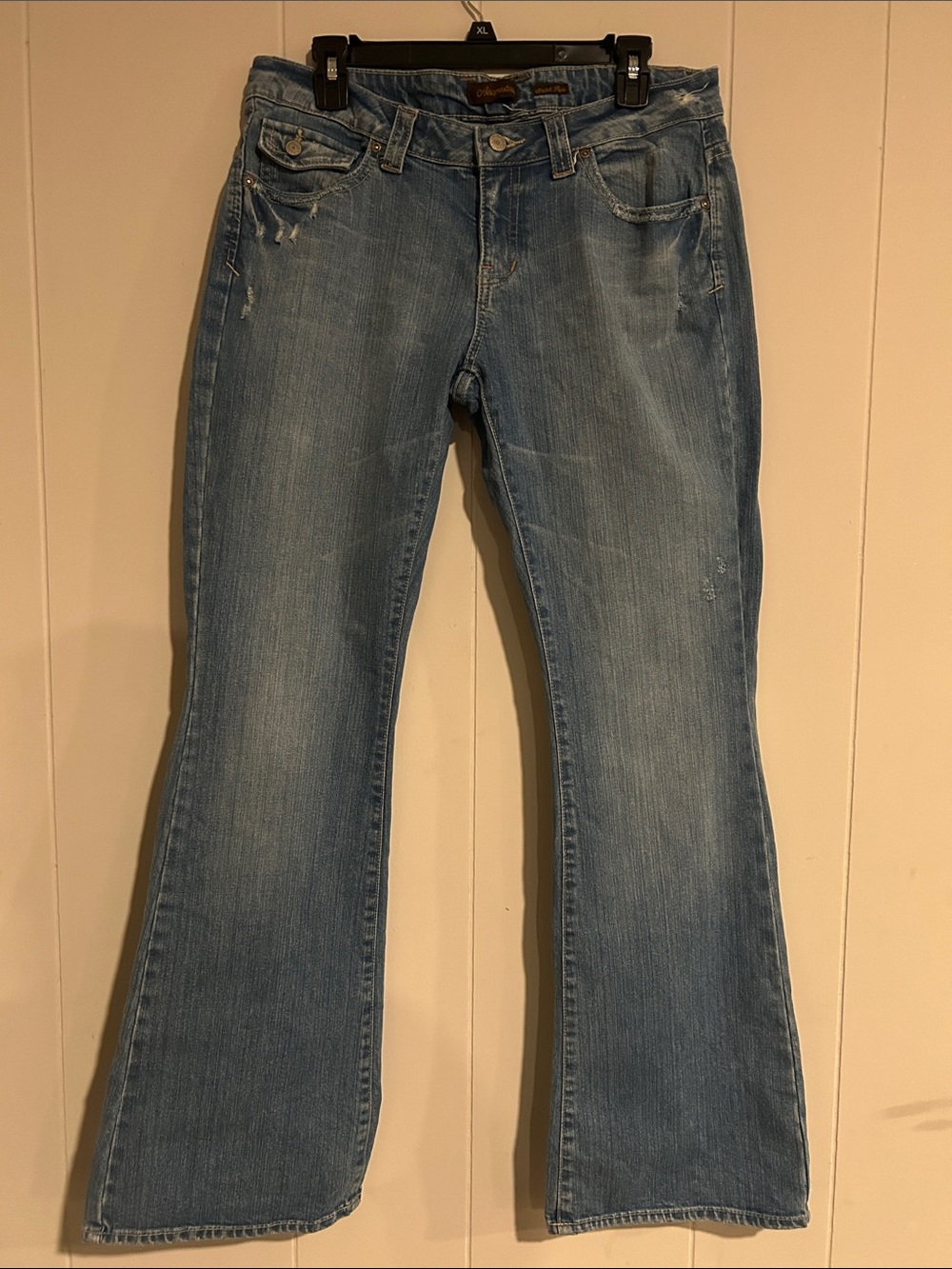 Aeropostale Medium Wash Flare Jeans
